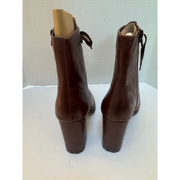Naturalizer Women's Callie Lace Up Heeled Bootie Brown size 10 M new brown - Picture 7 of 8